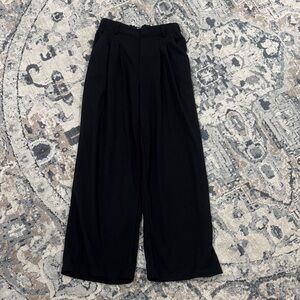 HALARA Black Wide Leg Trousers